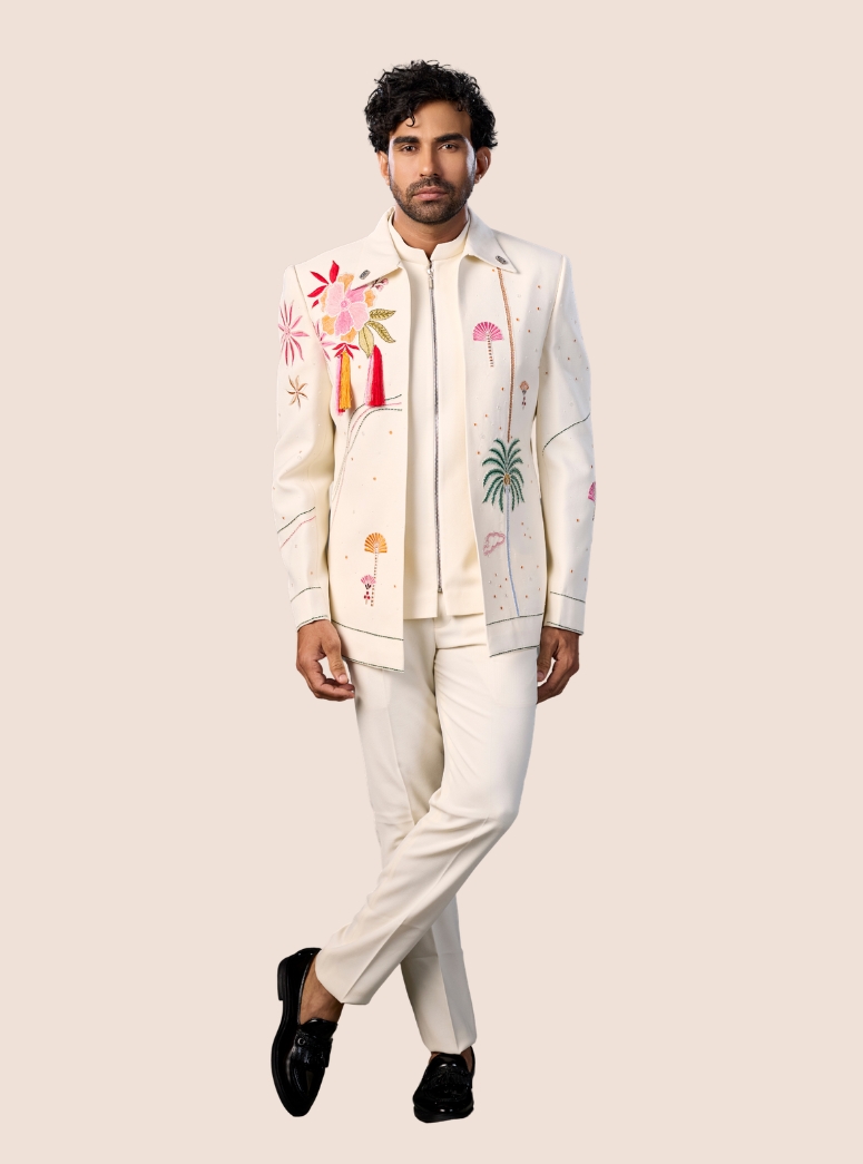 OFF WHITE JODHPURI